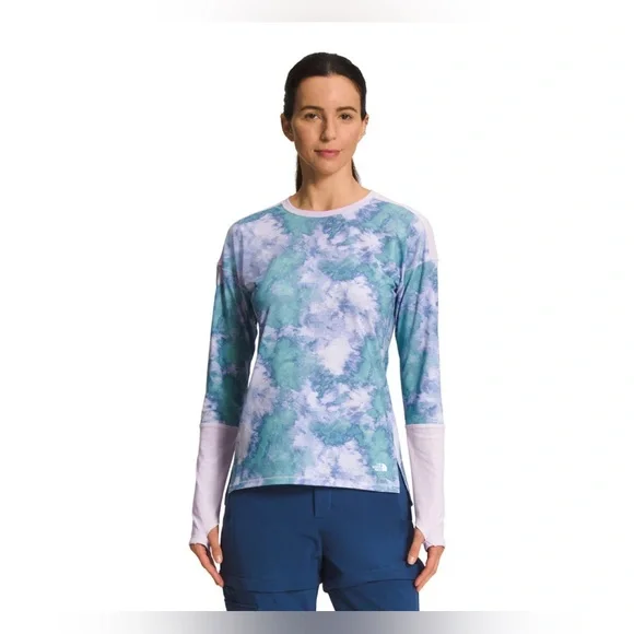 The North Face Print Dawndream Women’s Long Sleeve Atheletic Shirt plus 3X - Picture 3 of 16